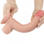 9'' Sliding Skin Dual Layer Dong Flesh