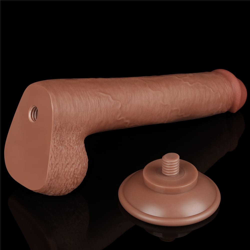 9'' Sliding Skin Dual Layer Dong Brown_B15O50_3 9'' Sliding Skin Dual Layer Dong Brown_B15O50_3