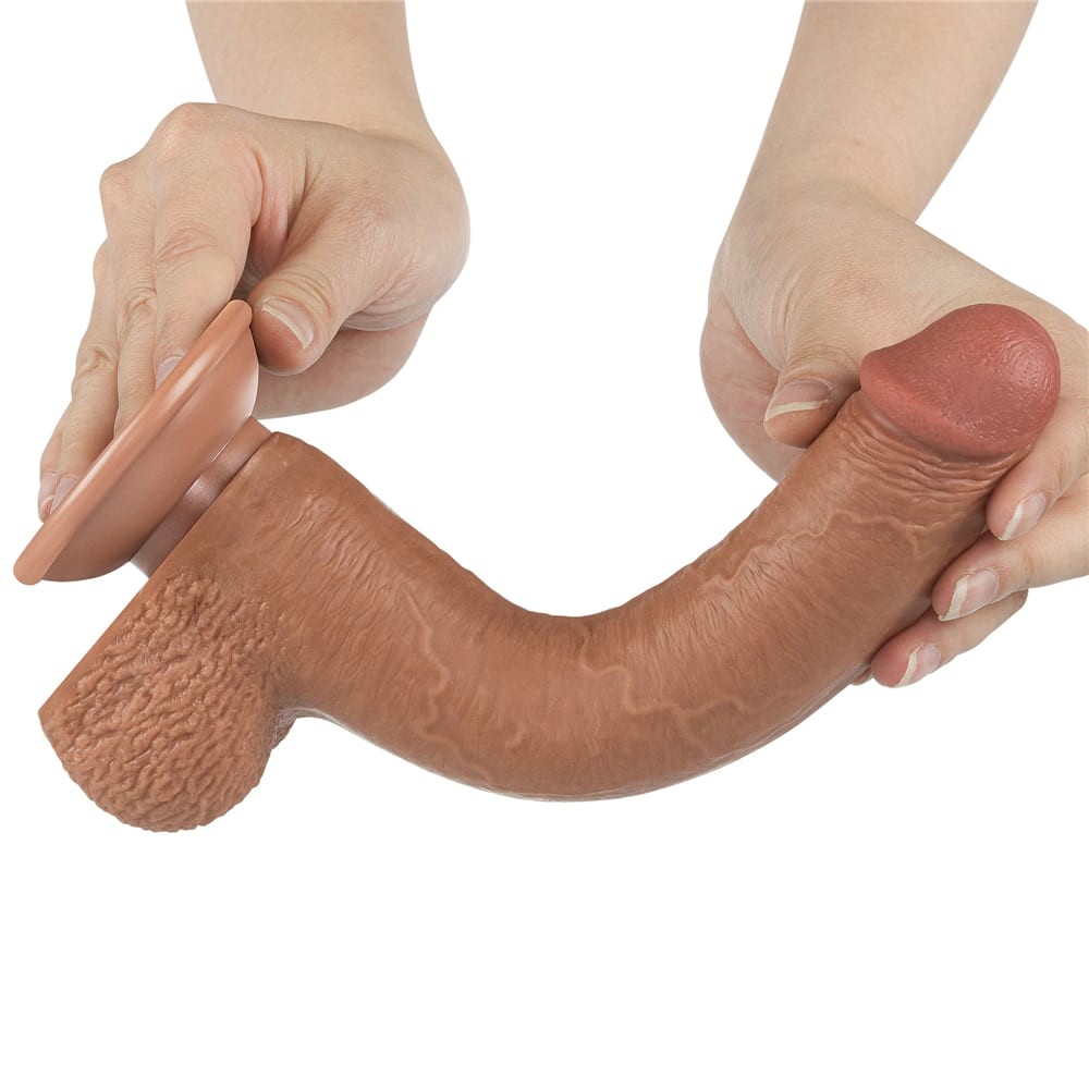 9'' Sliding Skin Dual Layer Dong Brown_B15O50_3 9'' Sliding Skin Dual Layer Dong Brown_B15O50_3