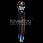 Twilight Gleam Glass Dildo- Prism Glass