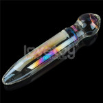 Twilight Gleam Glass Dildo- Prism Glass