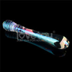 Twilight Gleam Glass Dildo- Twin Pleasures