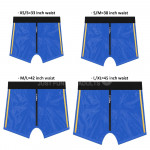 Chic Strap-On shorts XS/S (28 - 31 inch waist) Blue