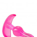 B YOURS CURVY ANAL PLUG PINK