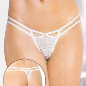 G-String 2450 - white {} S/M