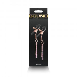 Bound - Nipple Clamps - D3 - Rose Gold