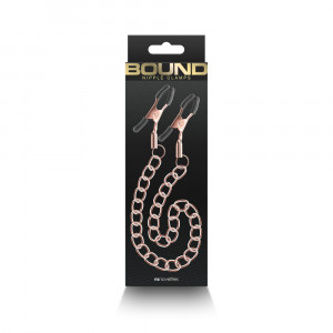 Bound - Nipple Clamps - DC2 - Rose Gold