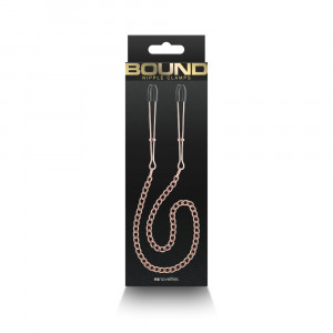 Bound - Nipple Clamps - DC3 - Rose Gold