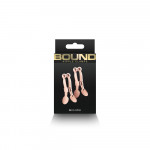 Bound - Nipple Clamps - C1 - Rose Gold