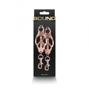 Bound - Nipple Clamps - C3 - Rose Gold