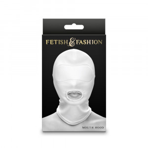 Fetish &amp; Fashion - Mouth Hood - White - Alternate Package