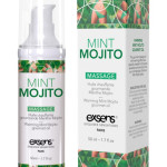 Warming gourmet massage oil MINT MOJITO 50ml