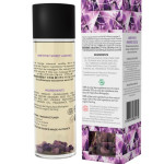 Organic Massage Oil with stones AMETHYST SWEET ALMOND 100ml