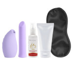 S Pleasures Velvet Lovers Kit - Purple &amp; Purple