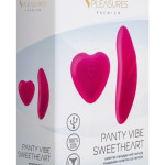 S Pleasures Premium Panty Vibe Sweetheart External Massager Pink