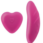 S Pleasures Premium Panty Vibe Sweetheart External Massager Pink