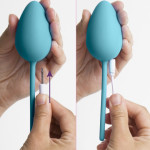 EGG VIBRATOR ODETTE - Turquoise