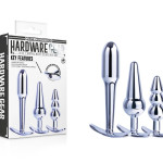 Hardware Gear 3 in 1 Metal Butt Plug Set II