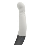 TITANZ 8" SILICONE RECHARGEABLE VIBRATOR IN IVORY WHITE