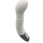 TITANZ 8" SILICONE RECHARGEABLE VIBRATOR IN IVORY WHITE