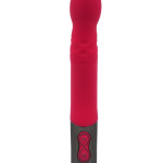 TITANZ 8" SILICONE RECHARGEABLE VIBRATOR IN PINK