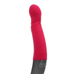 TITANZ 8" SILICONE RECHARGEABLE VIBRATOR IN PINK