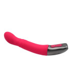 TITANZ 8" SILICONE RECHARGEABLE VIBRATOR IN PINK