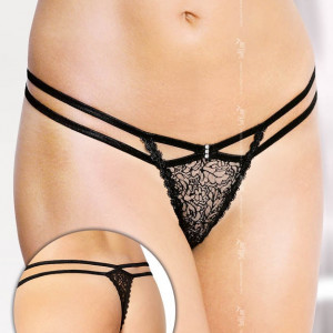 G-String 2450 - black {} S/M