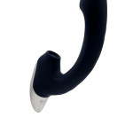 TITANZ 8 " SILICONE RECHARGEABLE VIBRATOR IN BLUE