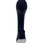 TITANZ 8 " SILICONE RECHARGEABLE VIBRATOR IN BLUE