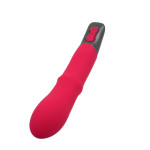 TITANZ 7" SILICONE RECHARGEABLE VIBRATOR IN PINK_B0O25_4