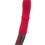 TITANZ 7" SILICONE RECHARGEABLE VIBRATOR IN PINK_B0O25_4