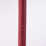 Kid Handle Kid Leather Braided Tails Pink