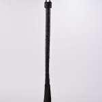 28" Kid Leather 9 Tails Flogger Black