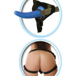 Beginner's Strap-On for Him Blue/Black