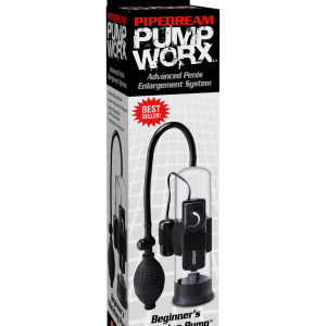 Beginner's Vibrating Pump Clear/Black