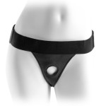 Crotchless Harness Black