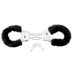 Beginner's Furry Cuffs Black