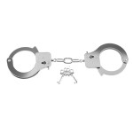 Designer Metal Handcuffs Silver