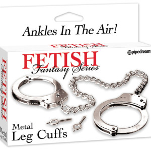 Metal Leg Cuffs Silver