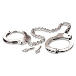 Metal Leg Cuffs Silver