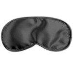 Satin Love Mask Black