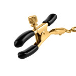 Chain Nipple Clamps Gold/Black