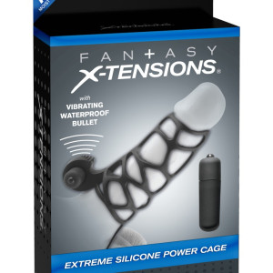 Extreme Silicone Power Cage Black