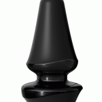 Inflatable Silicone Butt Plug Black