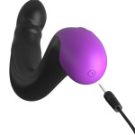 Hyper-Pulse P-Spot Massager Black/ Purple