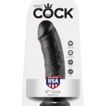 8" Cock Black