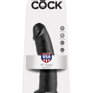 9" Cock Black