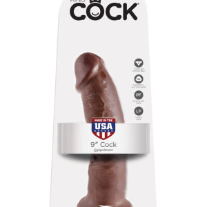 9" Cock Brown