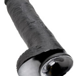 11" Cock with Balls Black